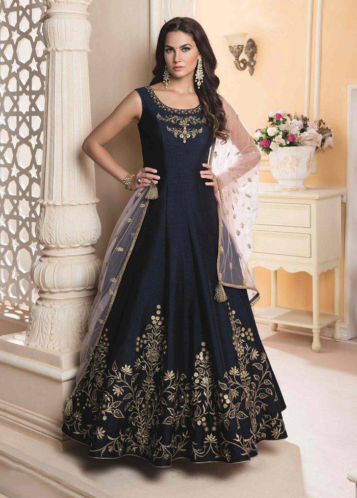 indo western and gown