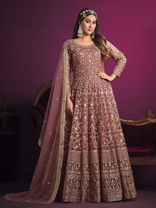 indo western gown
