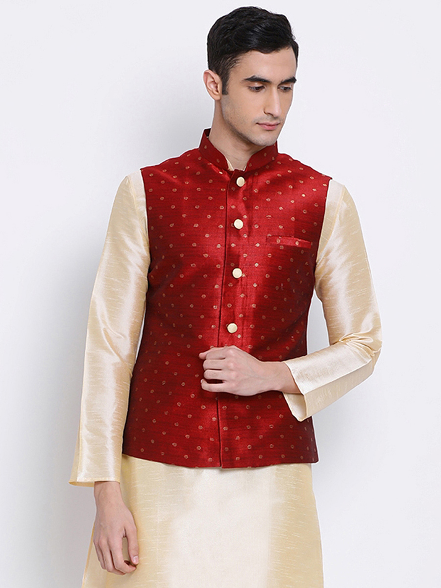 Bollywood Trends 69.99 DESIGNER NEHRU MODI JACKET BT MJ 600927 XL NEHRU JACKETS