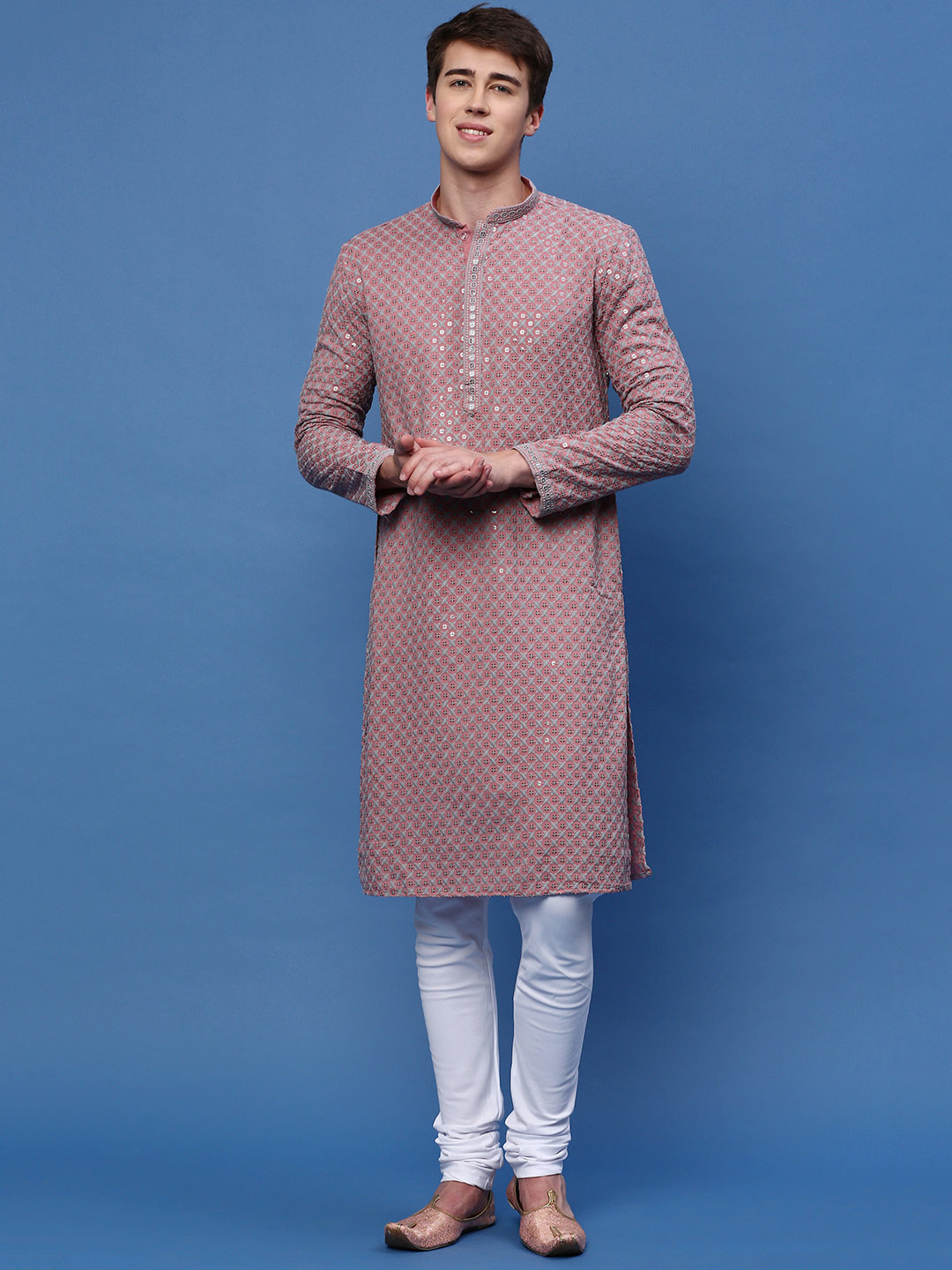 Bollywood Trends - $119.99 DESIGNER INDIAN KURTA PAJAMA BT-MKP-630405-M