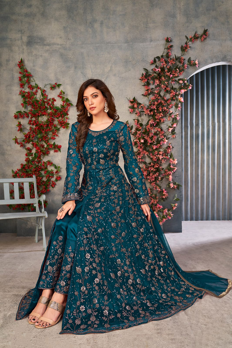 Designer Indo-Western Gowns for Festivals and Parties|Utsav Fashion
