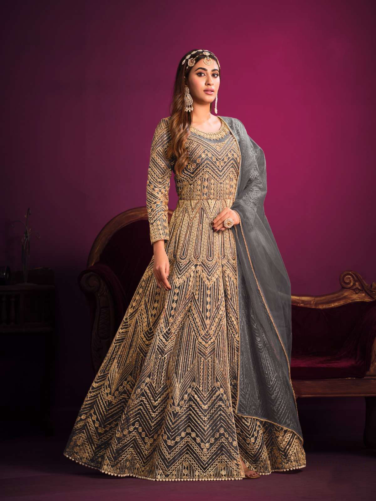 Neelam Collection
Premium Indo-western gown