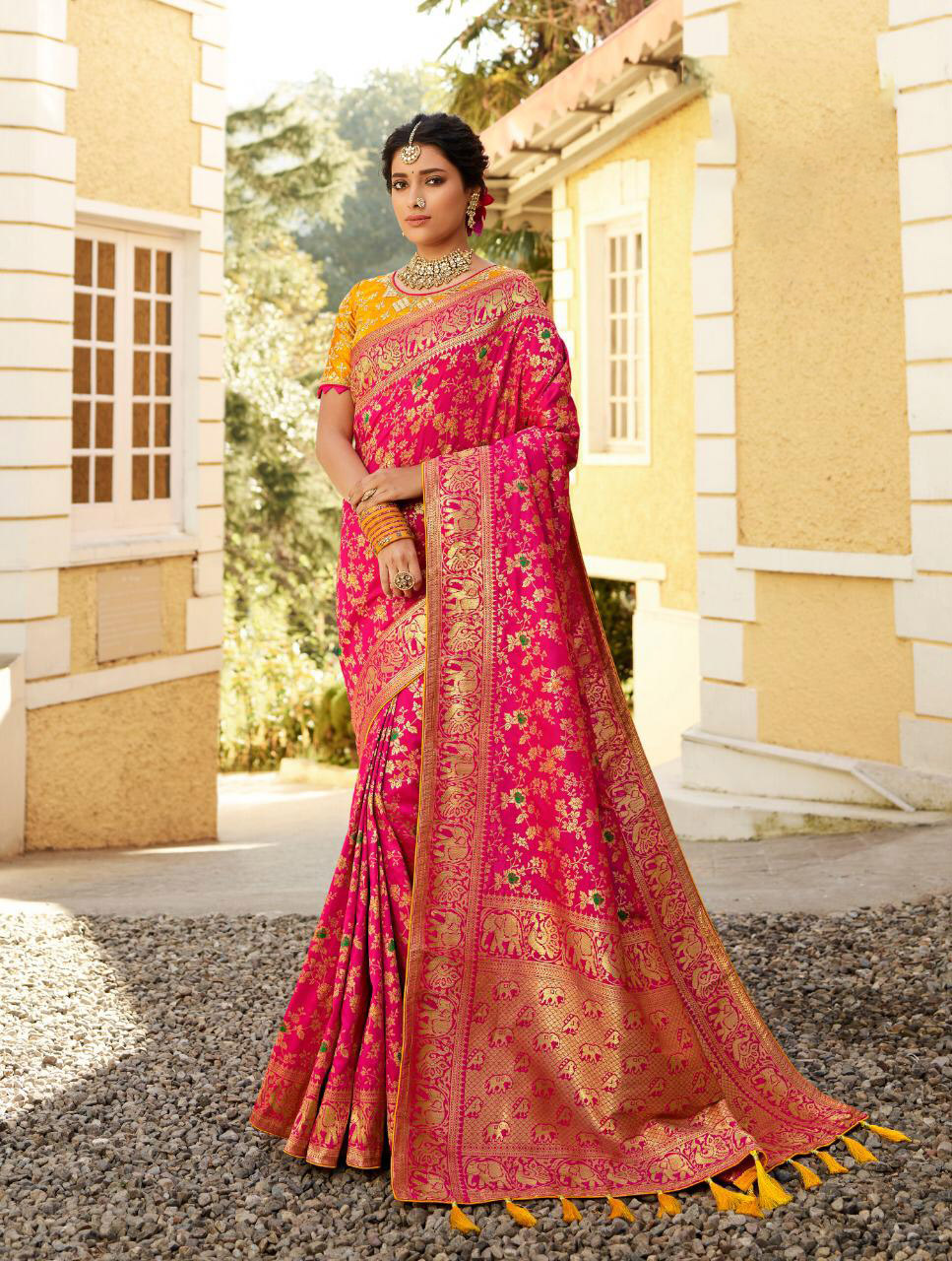 DESIGNER INDIAN SILK SAREE BT 
