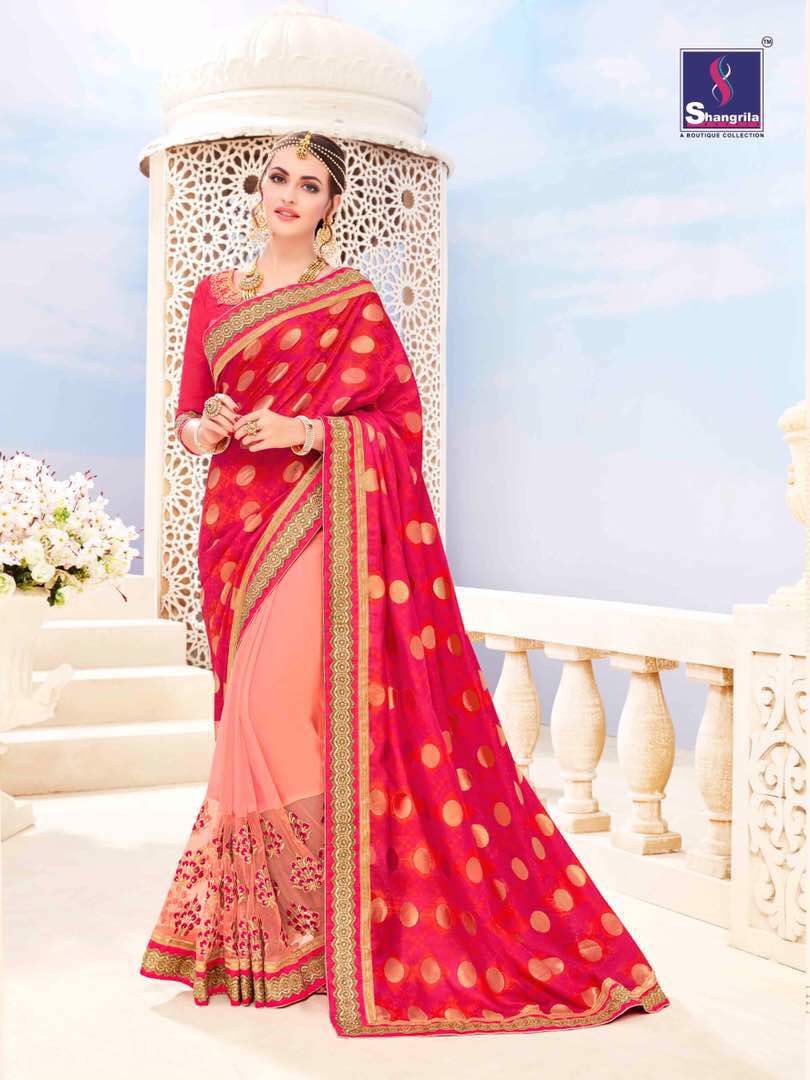 Bollywood Trends 49.99 PARTYWEARINDIAN SILK SAREE BTSR5136 SAREES