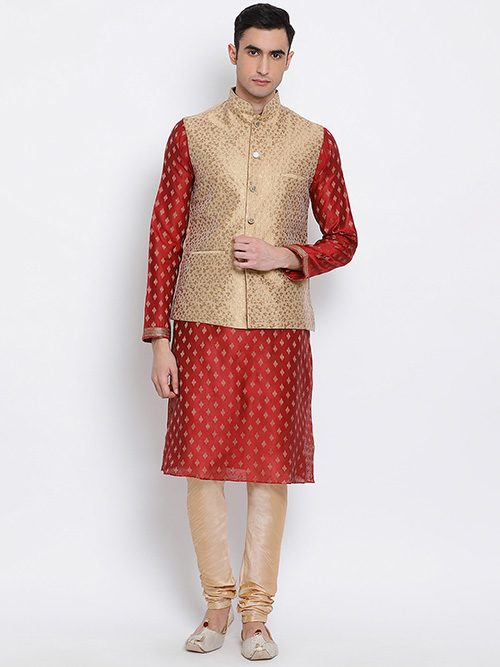 jacket kurta & pyjama set