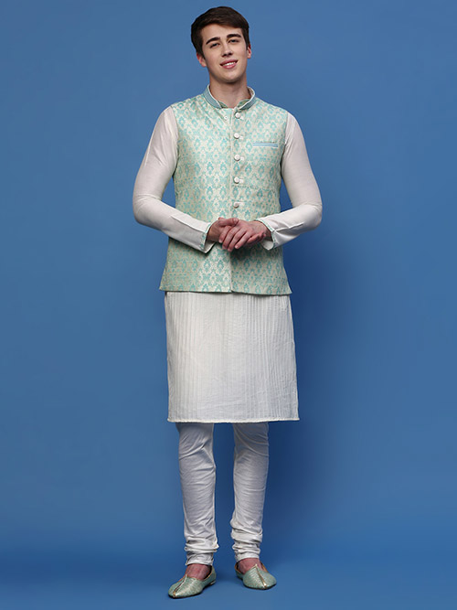 jacket kurta & pyjama set