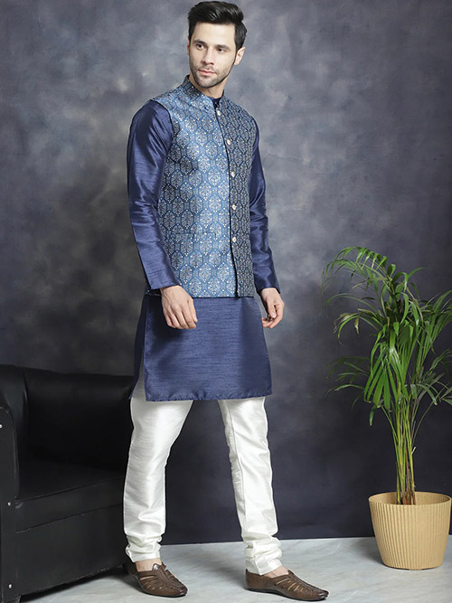 jacket kurta & pyjama set
