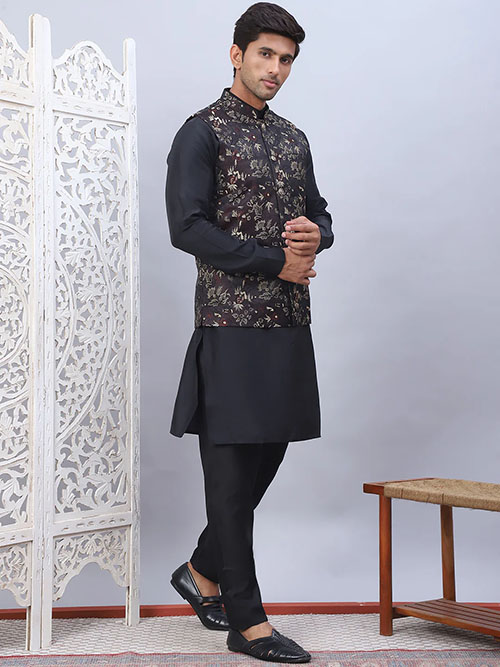 jacket kurta & pyjama set