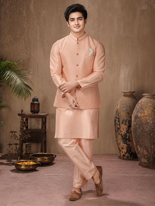 jacket kurta & pyjama set