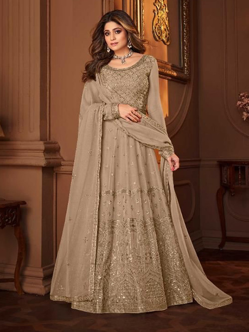 indo western gown