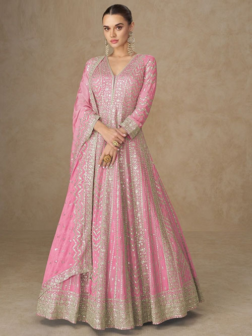 indo western gown