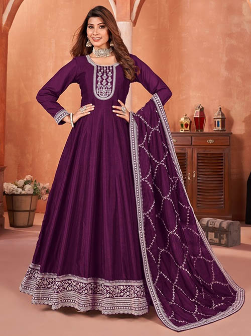 indo western gown