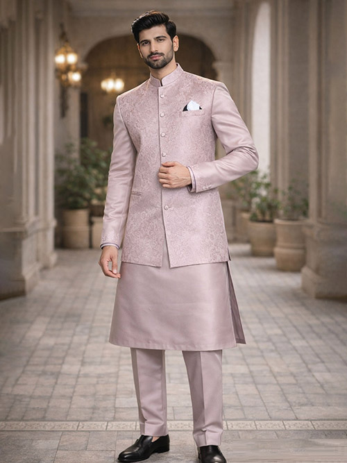 jacket kurta & pyjama set