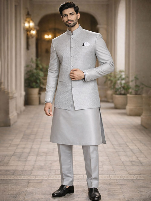 jacket kurta & pyjama set