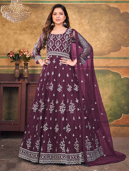 indo western gown
