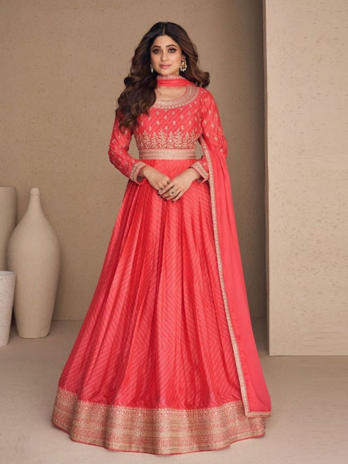 indo western gown