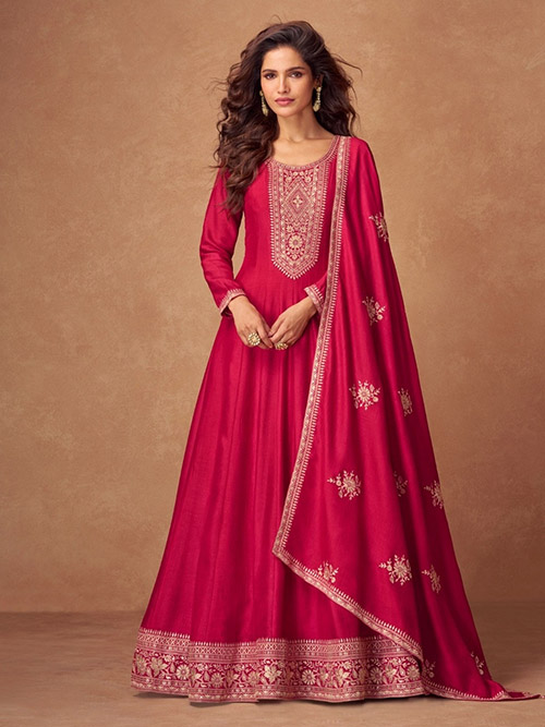 indo western gown