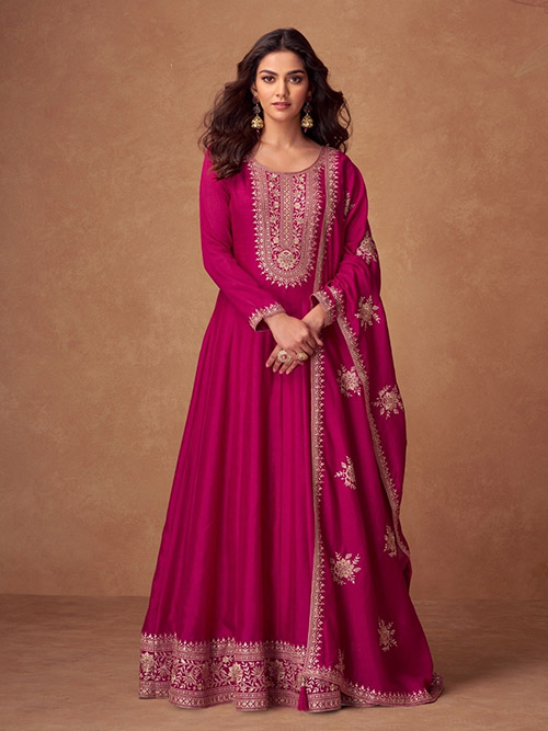 indo western gown