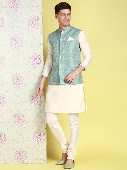 jacket kurta & pyjama set